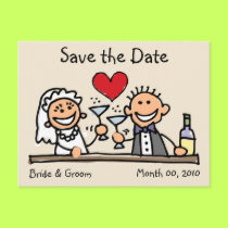 Save the Date postcards by wedding_tshirts Save the Date postcards