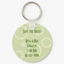 Save the Date! Retro Keychain