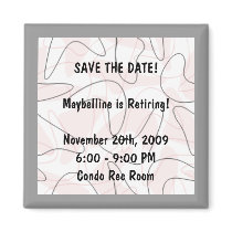 Save the Date! Retro magnets by Regella Save the Date! Retro magnets