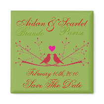 SAVE THE DATE SAGE WEDDING MAGNET -Customize by LillyChic SAVE THE DATE SAGE WEDDING MAGNET -Customize