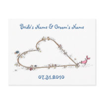 Save the Date, Sand Surprise postcards by tiffjamaica Save the Date, Sand Surprise postcards