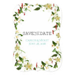 SAVE THE DATE SHABBY CHIC FLORALS INVITATION
