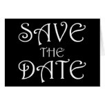 save the date : simple : background customizable : card
