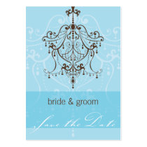 SAVE THE DATE SMALL :: chandelier profile cards by edgeplus SAVE THE DATE SMALL :: chandelier profile cards