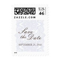 Save The Date Small Postage-Vintage Blossom postage by twoheartsshoppe Save The Date Small Postage-Vintage Blossom postage