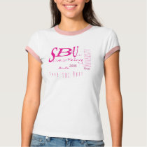 Save the Date Something Blue U Bride Tee in White t-shirts