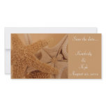 Save the date starfish photo card