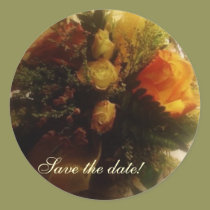Save the date! stickers