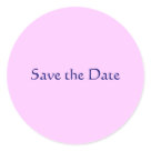 round_sticker - Save the date sticker - great for envelope closure
