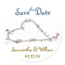 Save the Date stickers by tiffjamaica Save the Date stickers
