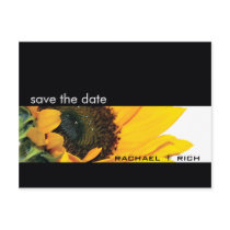 SAVE THE DATE :: sunflower postcards