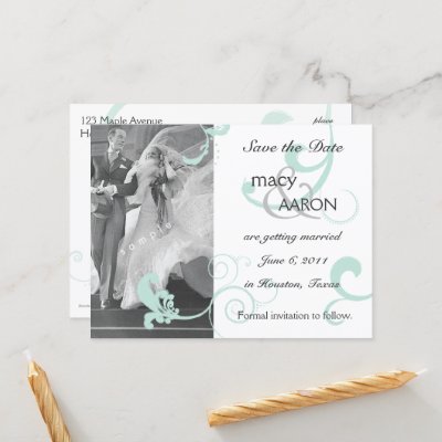Save the Date Template Post Cards