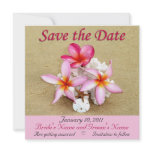 Save the Date - Tropical Beach Wedding Custom Invite