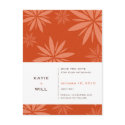 SAVE THE DATE :: vitality rust postcards