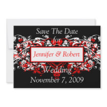 Save The Date Wedding Announcement Invitation
