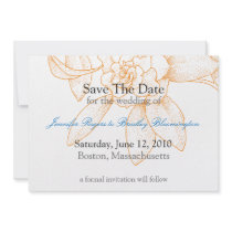 Save The Date Wedding Announcement Invitation