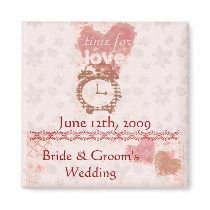 Save The Date Wedding Announcement magnets