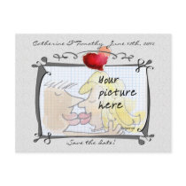 Save the Date Wedding Custom Photo Postcards