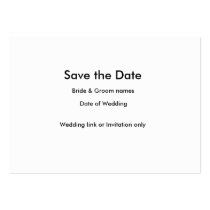 Save the Date Wedding in Las Vegas Chubby Cards business cards