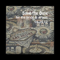 Save the Date Wedding In Las Vegas Magnet magnets