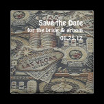 Save the Date Wedding In Las Vegas Magnet magnets