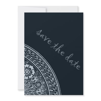 Save the date wedding custom invite