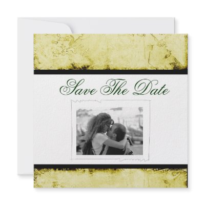 Save the Date Wedding Invitation
