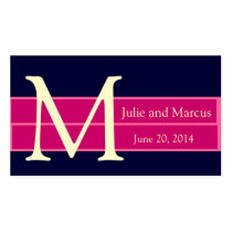 Save the Date Wedding Invitation Insert Cards Business Card
