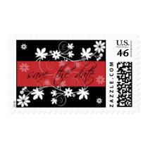 Save the Date Wedding Invitation Postage Stamp