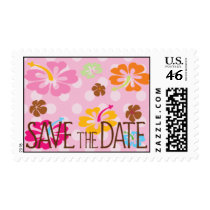 Save the Date Wedding Invitation Postage Stamp