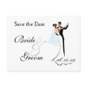 Save the Date Wedding Invitation Postcard by SquirrelHugger Save the Date Wedding Invitation Postcard