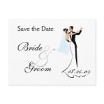Save the Date Wedding Invitation Postcard