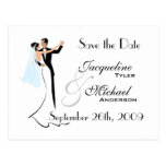 Save the Date Wedding Invitation Postcard