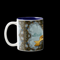Save the Date Wedding Lace Mug mugs
