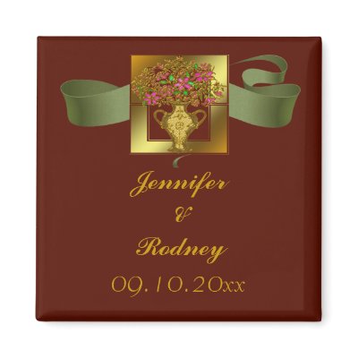 Save The Date Wedding Magnet