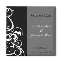 Save the Date - Wedding Magnet by colourfuldesigns Save the Date - Wedding Magnet