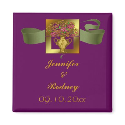 Save The Date Wedding Magnet