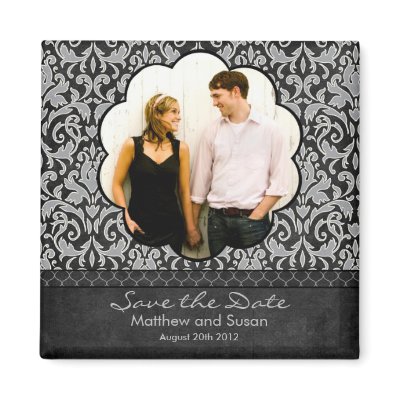 Save the Date Wedding Magnet