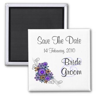 Save The Date Wedding Magnet magnet