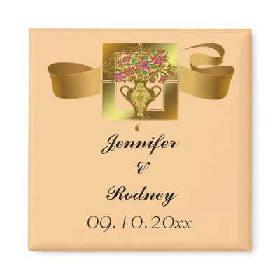 Save The Date Wedding Magnet