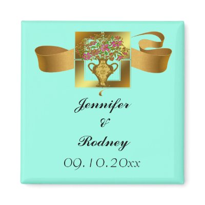 Save The Date Wedding Magnet