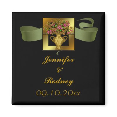 Save The Date Wedding Magnet
