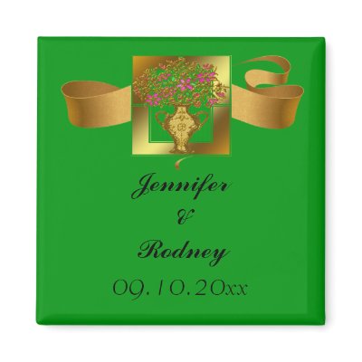 Save The Date Wedding Magnet