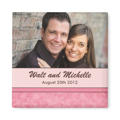 Save the Date Wedding Magnet
