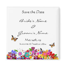 Save the Date - Wedding Magnet by colourfuldesigns Save the Date - Wedding Magnet