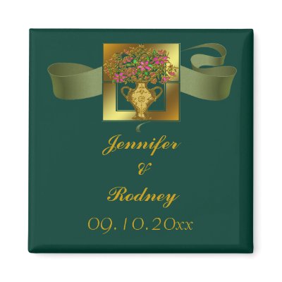 Save The Date Wedding Magnet