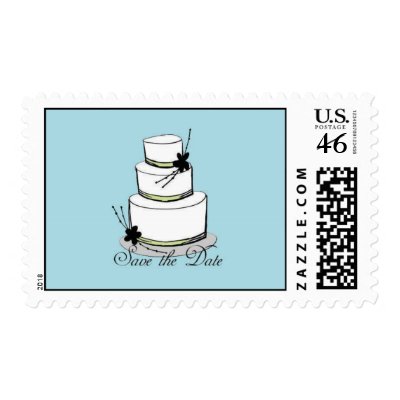 Save the Date Wedding Postage