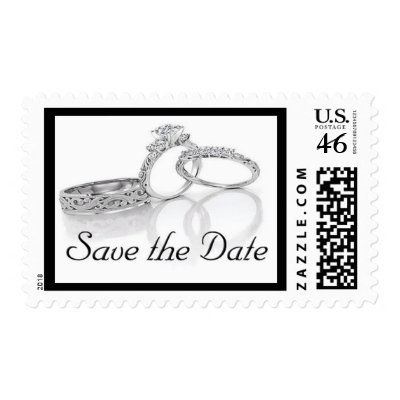 Save the Date Wedding Postage