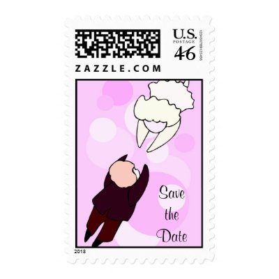 Save the Date Wedding Postage