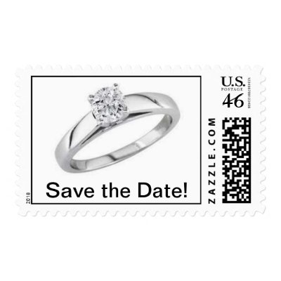 Save The Date Wedding Postage
